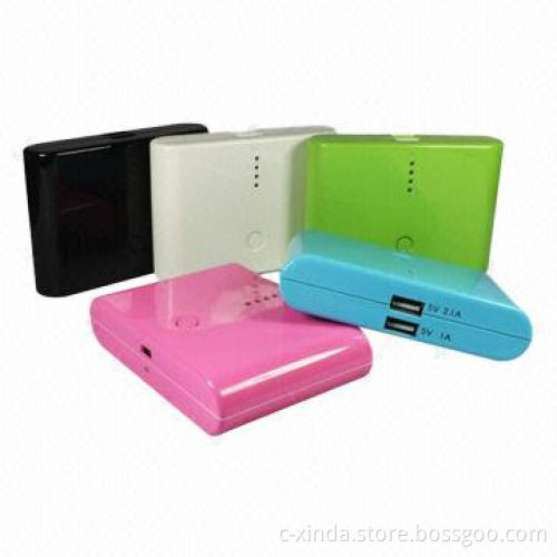 Power Bank with 12,000/20,000mAh Battery Capacity and Dual-USB Port for Charging